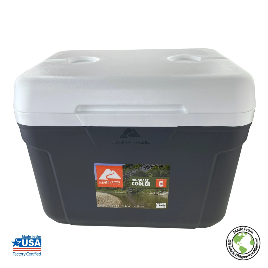 Ozark Trail 30 Quart 42-Can Capacity Hard Side Cooler