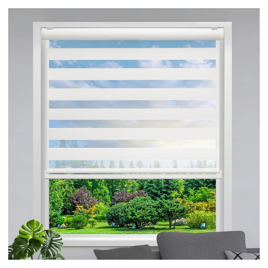 Lauren Taylor Cordless Zebra Blinds For Windows