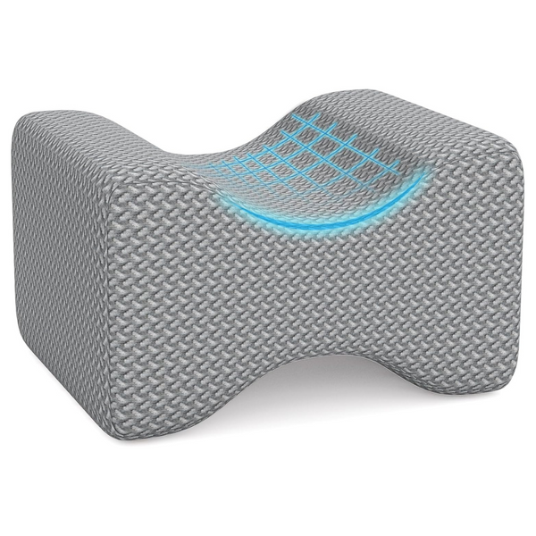 BlissTrends Memory Foam Knee Pillow For Relief Twisted Spine