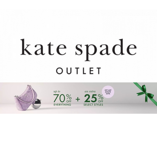 Kate Spade Outlet: Up To 70% Off Everything + An Extra 25% Off Select Styles