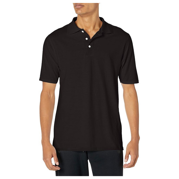 Hanes Men's X-Temp Jersey Polo Short Sleeve Shirt (Various)