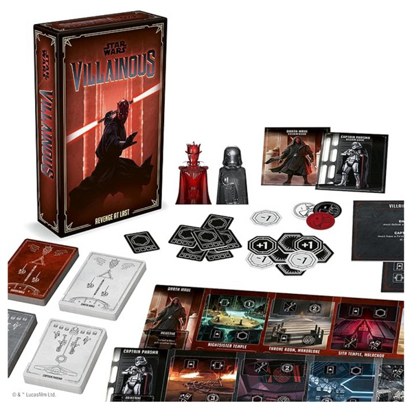 Star Wars Villainous Expandalone 2 Family Strategy Board & Card Game