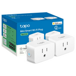 2-Pack TP-Link Tapo Apple HomeKit Smart Plug Mini (15A/1800W Max)