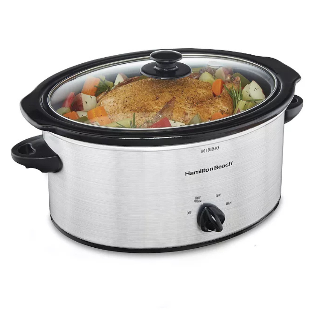 Hamilton Beach 5-Quart Portable Slow Cooker