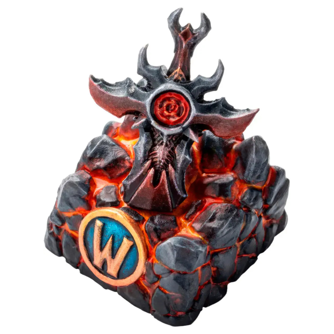 SteelSeries Artisan Keycap World Of Warcraft Edition Lava Red