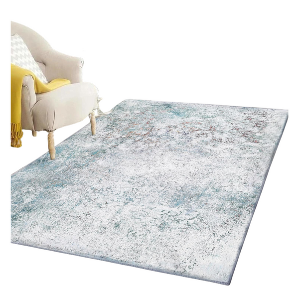 4Ft x 6Ft Washable Modern Abstract Area Rug