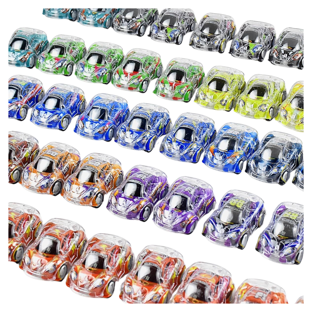 50-Pack Tuko Kids Mini Pull Back Cars Toy