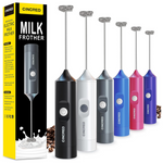 Cincred Mini Battery Operated Handheld Electric Milk Frother