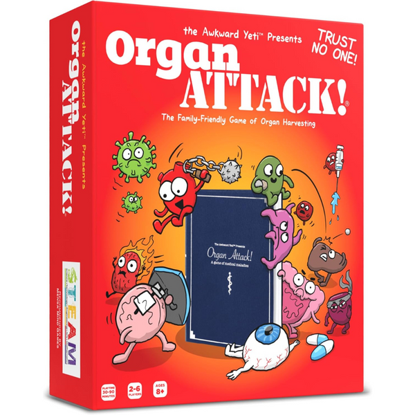 The Awkward Yeti Organ Attack! Card Game