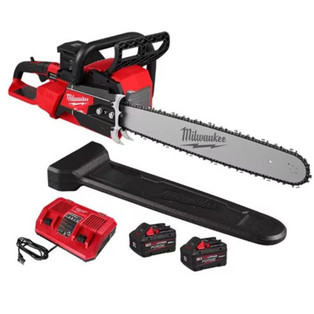 Milwaukee M18 FUEL 18V 20" Brushless Cordless Dual Battery Chainsaw Kit