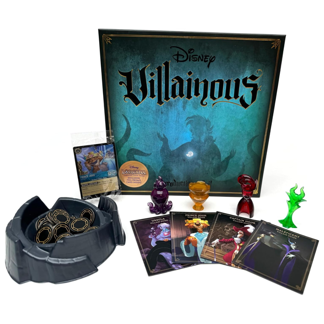 Disney Villainous Introduction to Evil Family Strategy Board Game