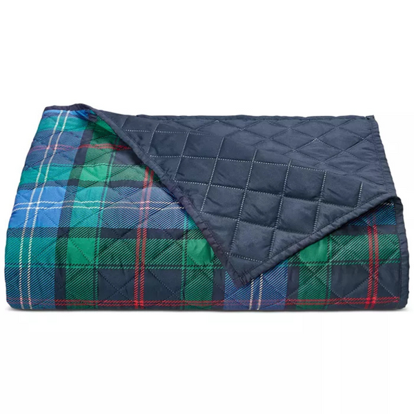 Holiday Lane Lodge Plaid 4-Pc. Quilt Tote Set