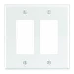 Leviton 2-Gang Decora/GFCI Decora Wallplate