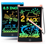 2-Pack Bravokids 8.5" LCD Writing Tablet With Stylus For Kids