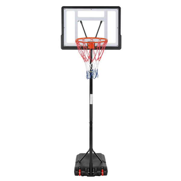 Ktaxon 33" Adjustable Basketball Hoop Stand With PVC Basketball Backboard