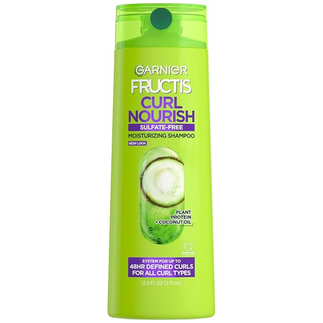 Garnier Hair Care Fructis Triple Nutrition Curl Nourish Shampoo (12.5 Oz)