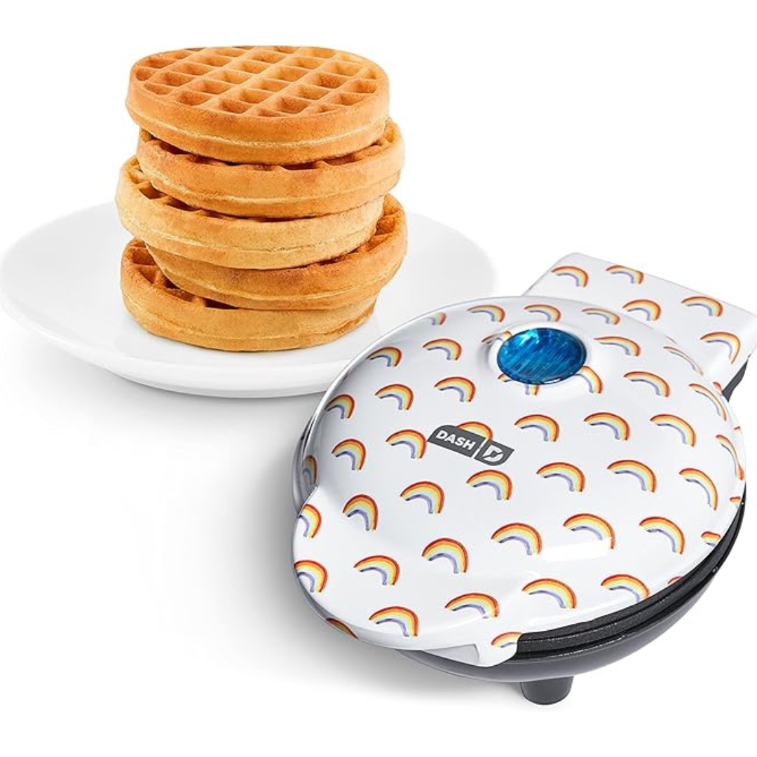 Dash 4" Non-Stick Keto Chaffles Surfaces Mini Maker