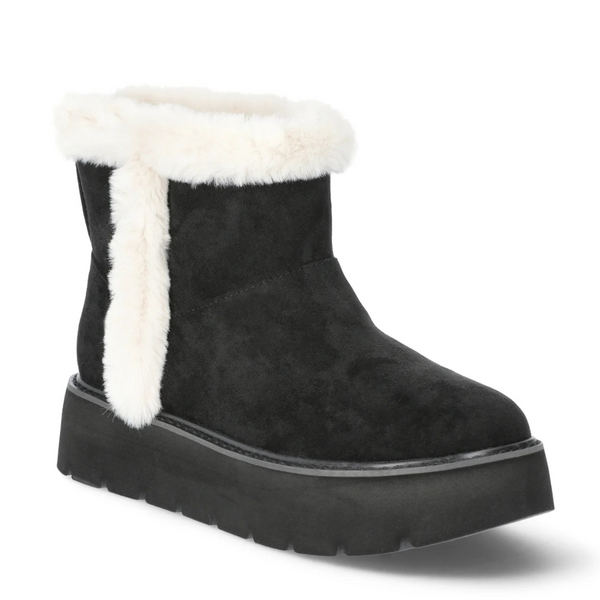 Time And Tru Women’s Platform Mini Cozy Boots