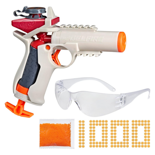 Nerf Pro Gelfire Ignitor Blaster With 1000 Rounds & Eyewear