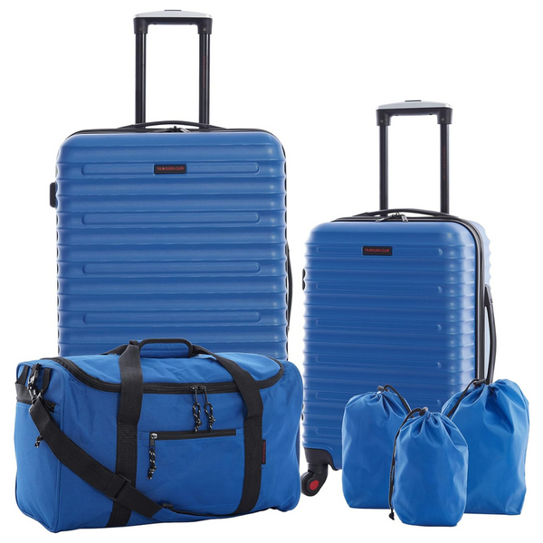 Travelers Club Hardside 6-Piece Loola Collection With Spinner Wheels