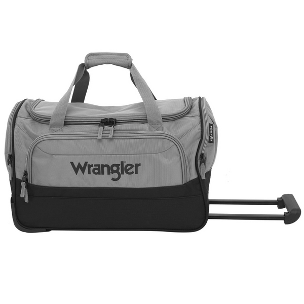 Wrangler 21" Travel Rolling Duffel Bag (3 Colors)