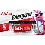 40-Count Energizer AAA Alkaline Batteries