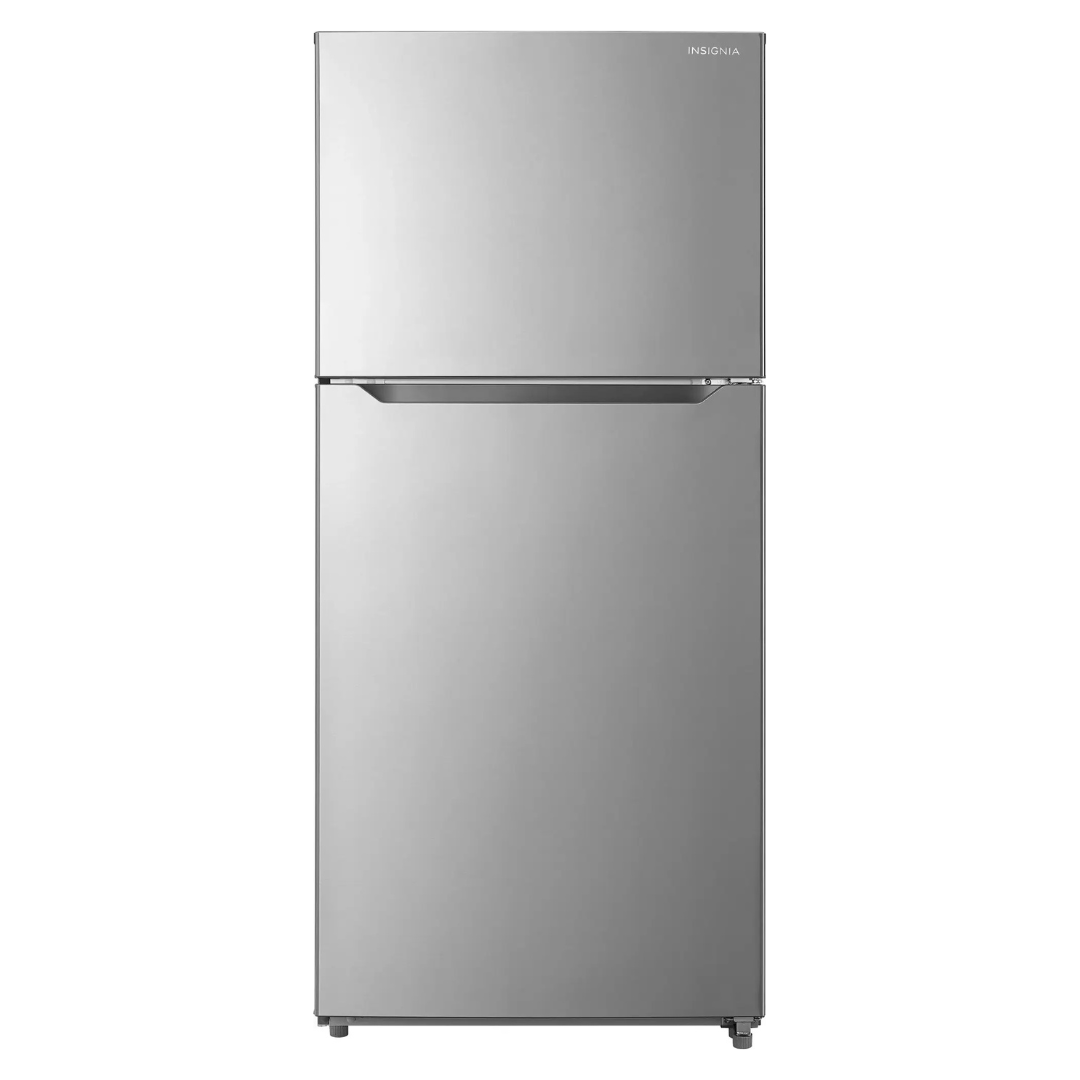 Insignia Stainless Steel 18 Cu. Ft. Top-Freezer Refrigerator