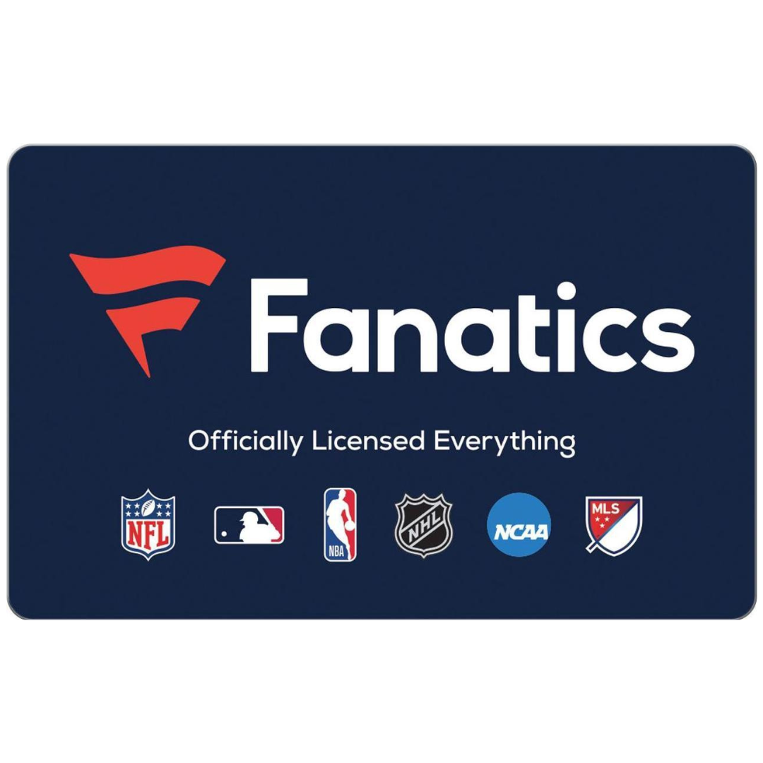 Fanatics $100 Gift Card (Email Delivery)