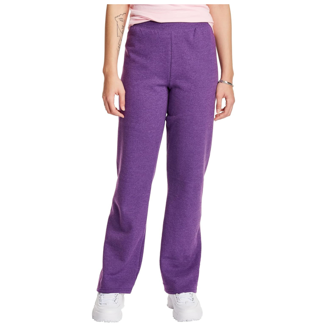 Hanes Women's EcoSmart Open Bottom Leg Sweatpants (Various)