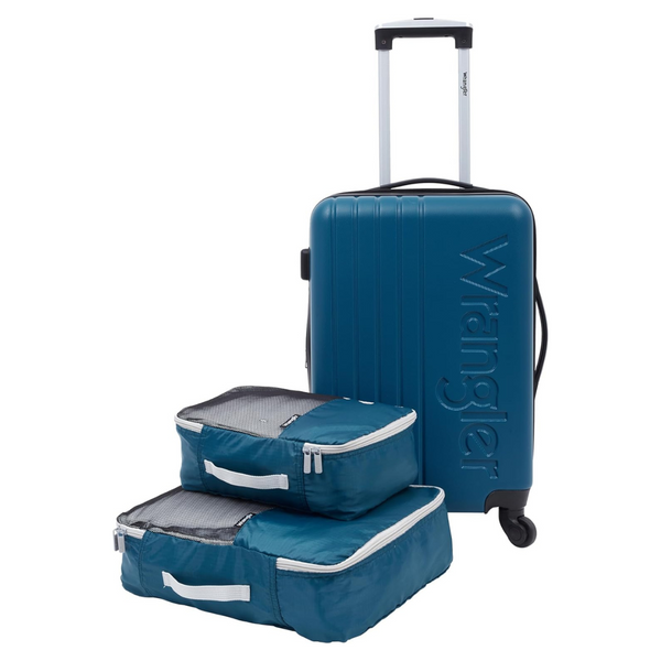 Wrangler San Antonio 3-Piece Expandable Rolling Luggage Set (Various)