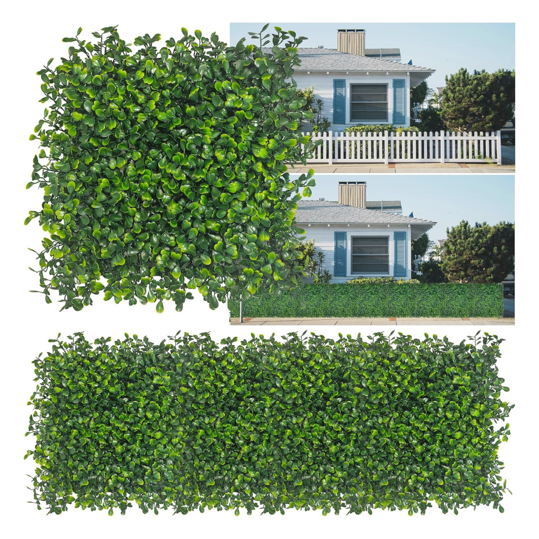 4-Layer Leaf UV-Anti Greenery Faux Boxwood Artificial Grass Wall Panel