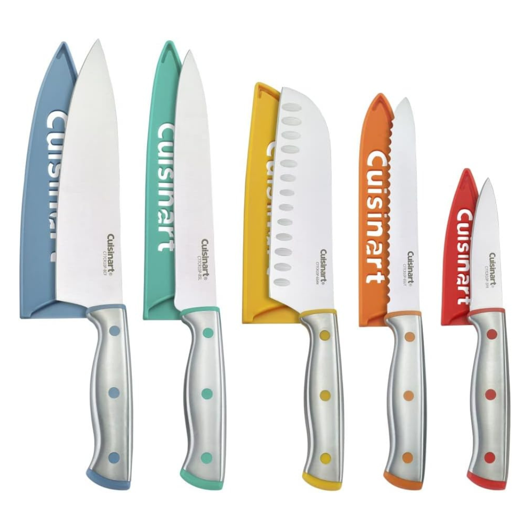 Cuisinart ColorCore 10-Piece Multicolor Cutlery Set