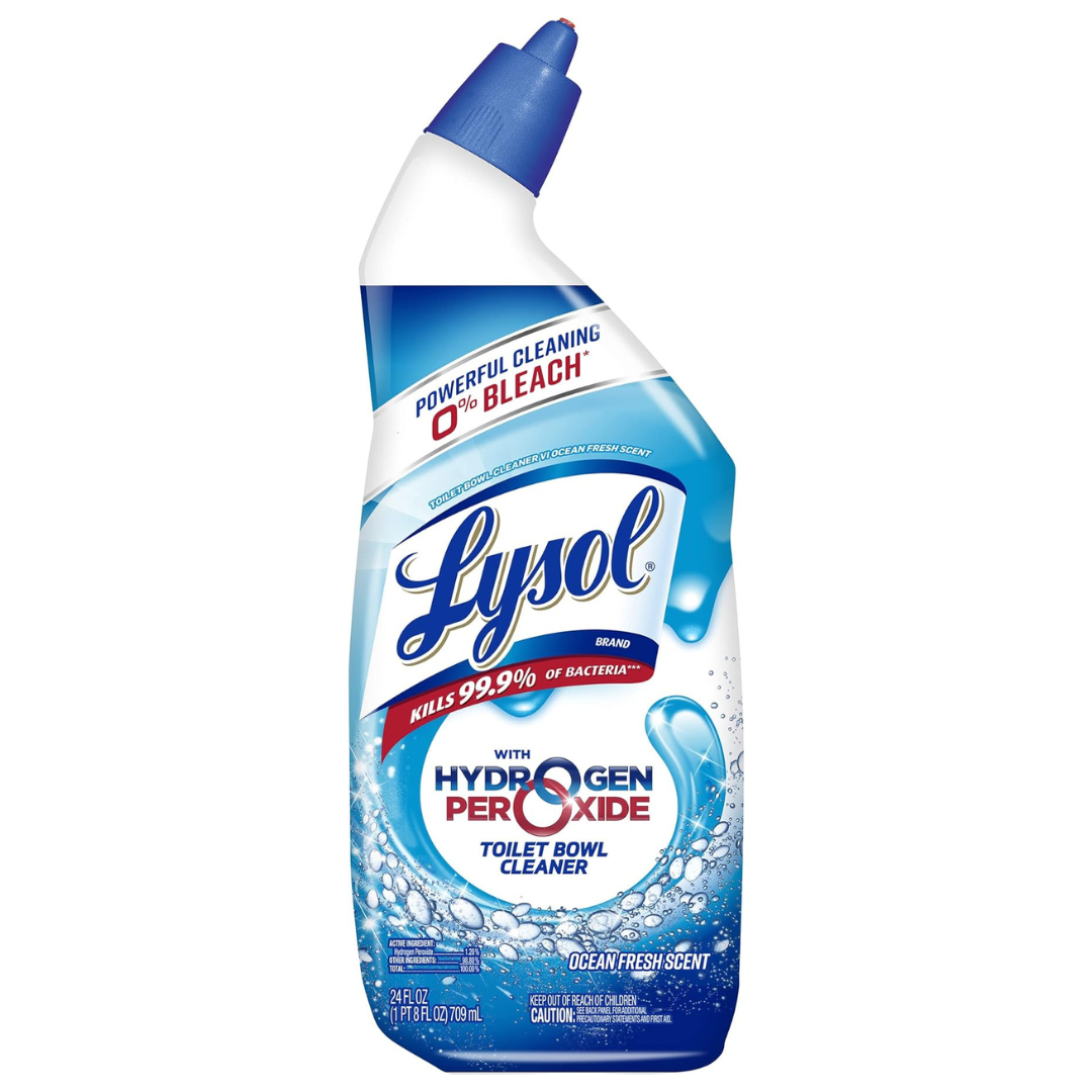 Lysol Bleach Free Hydrogen Peroxide Toilet Bowl Cleaner, 24oz