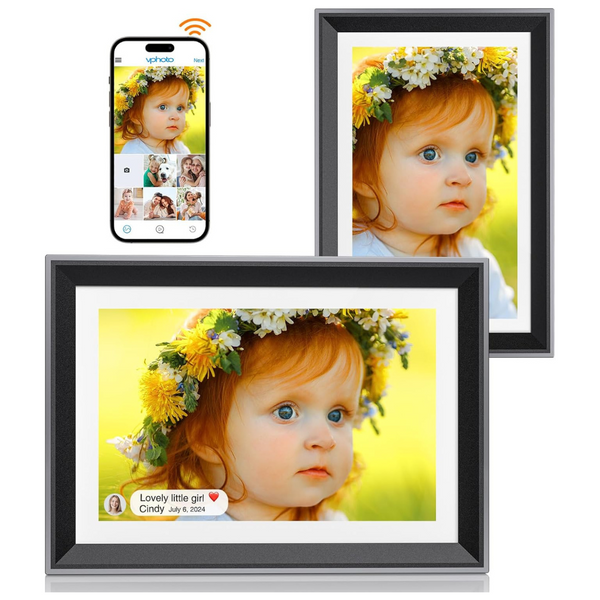 10" Smart WiFi Digital Picture Frame with HD IPS Touch Screen