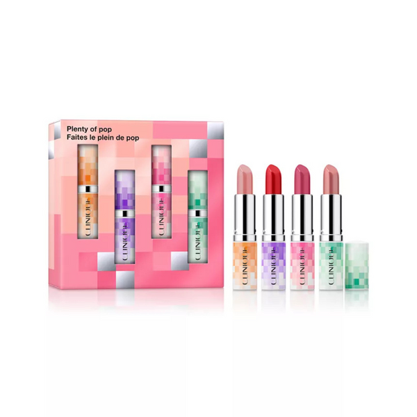 4-Piece Clinique Plenty Of Pop Lipstick Holiday Gift Set