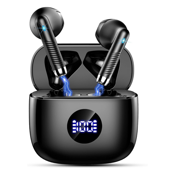 5.4 Bluetooth Earbuds With Noise Cancelling & 0H Playtime