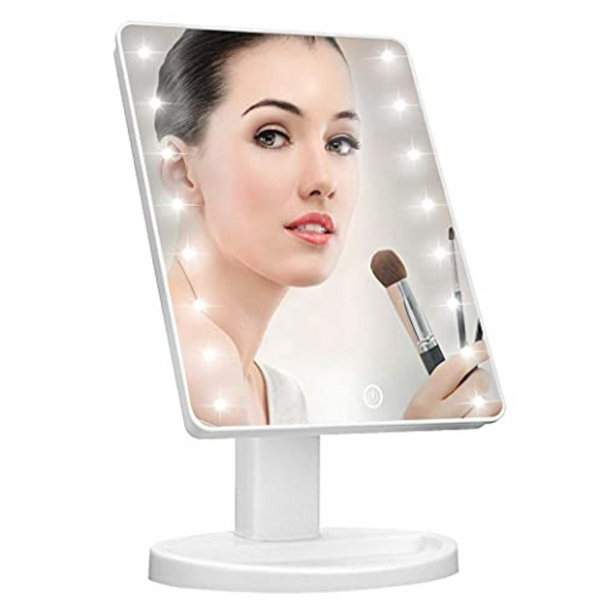 Kookin 10.5" x 6.4" Touch Screen Lighted Vanity Makeup Mirror