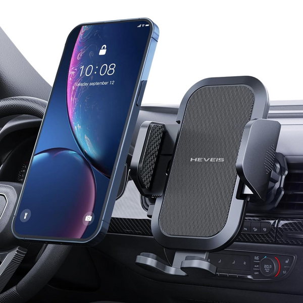 Upgraded Metal Hook Clip Car Vent Phone Holder