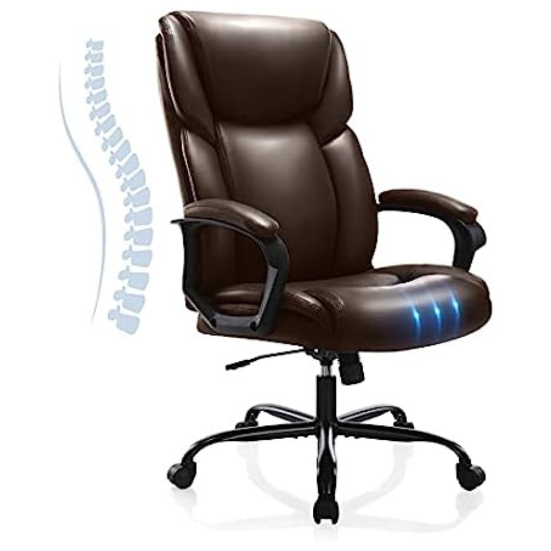 Adjustable High Back Ergonomic Managerial Rolling Swivel Task Chair