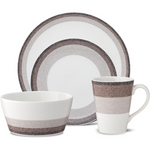 4-Piece Noritake Colorscapes Layers Canyon Coupe Place Dinnerware