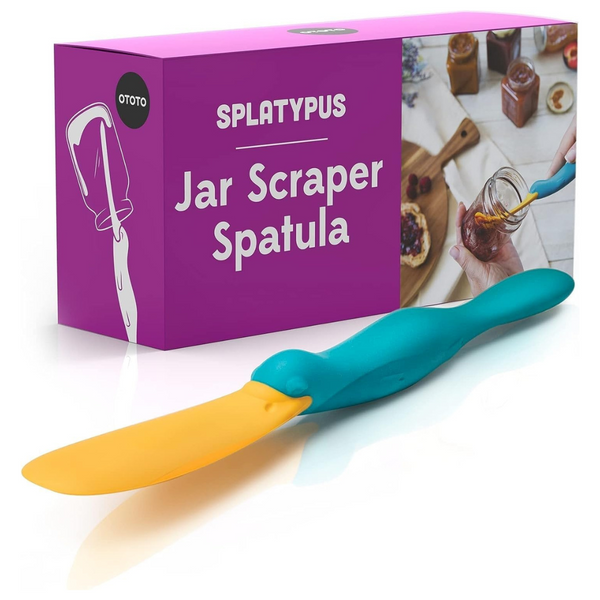 Ototo BPA-Free Unique Fun Cooking Splatypus Jar Spatula