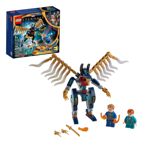 133-Piece Lego Marvel Eternals Aerial Assault Building Kit (76145)