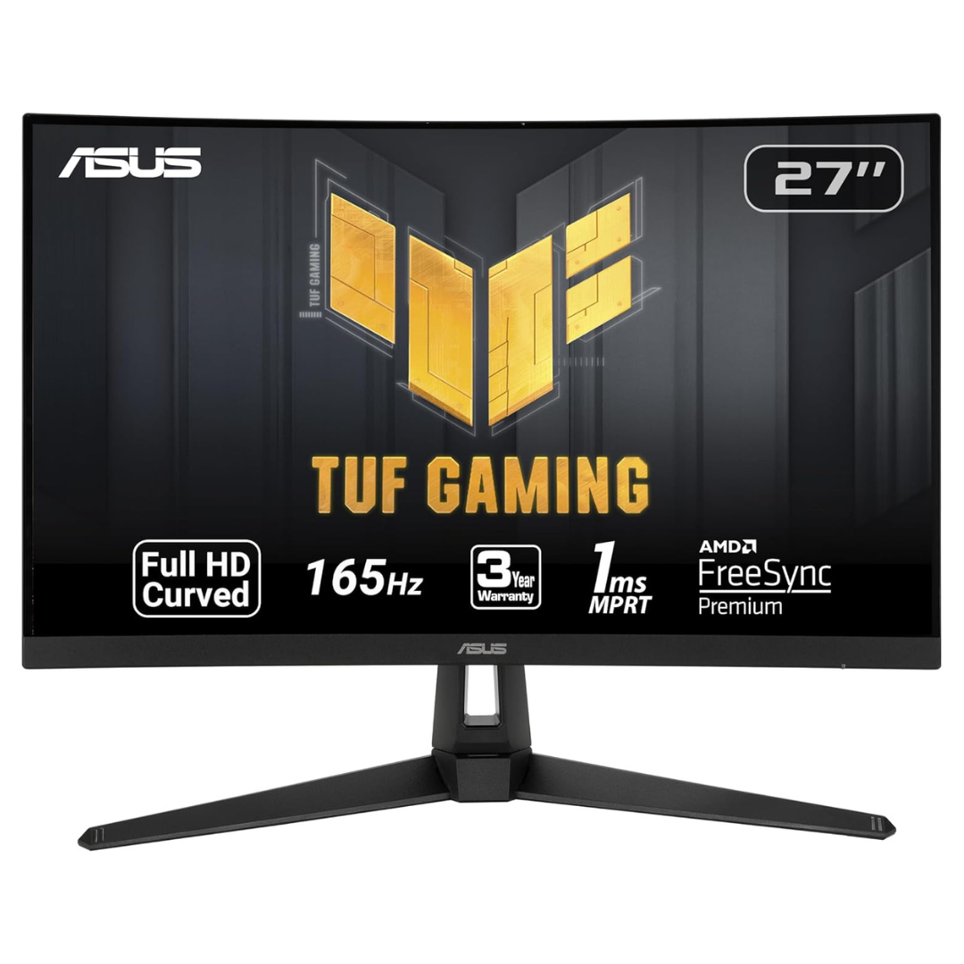 Asus VG27VH1BR 27" Curved FHD VA LED Gaming Monitor