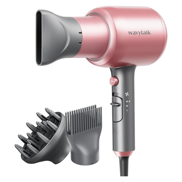 Wavytalk Ionic Hair Dryer Blow Dryer With Diffuser & Comb (Various)