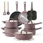 19-Piece Pots and Pans Nonstick Premium Induction Cookware Sets