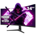 CRUA CR340HD 34" Curved WQHD VA Gaming Monitor