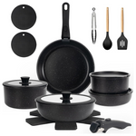 20 Piece Empune Non Stick Induction Kitchen Cookware Sets