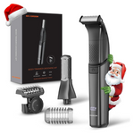 2-in-1 Waterproof Double-Sided Body Hair Trimmer