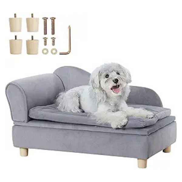 Vevor Soft Velvety Dog Sofa Bed