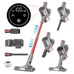 Houscly 6-In-1 Rechargeable LED Display Cordless Vacuum Cleaner